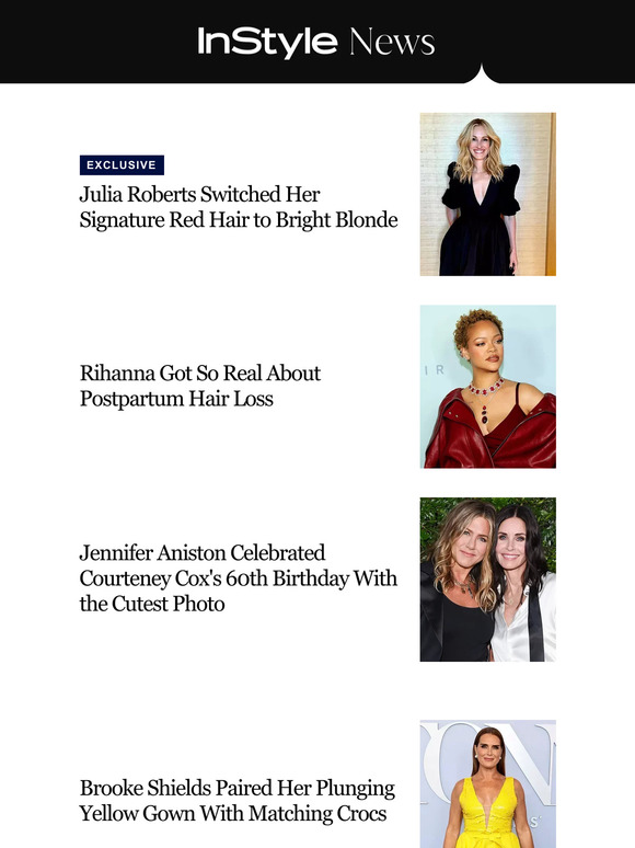 InStyle Box: Julia Roberts just debuted a major hair change | Milled