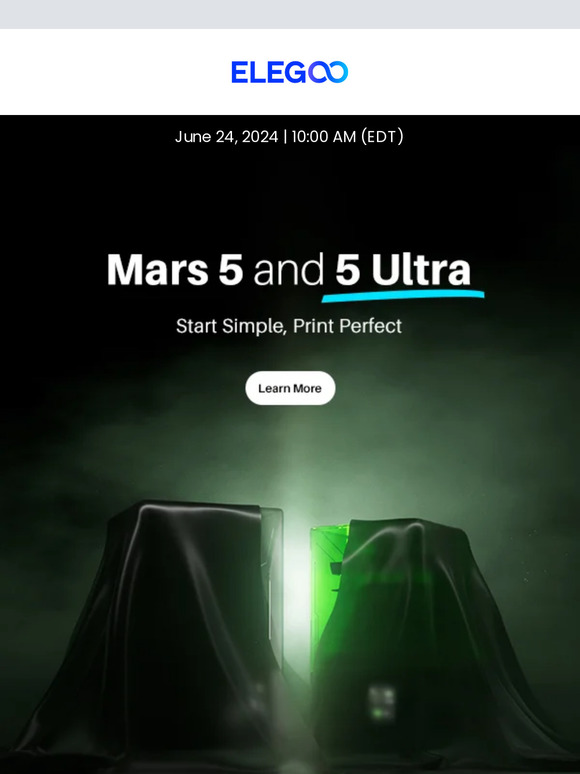 ELEGOO New Release - Mars 5 Series is Coming Soon!