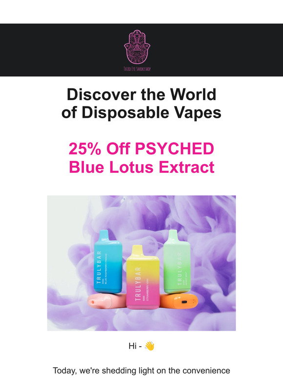 elf bar vape uk Third Eye Smoke Shop: Discover the Benefits of FVKD Blue Lotus Disposable  Vape 💨