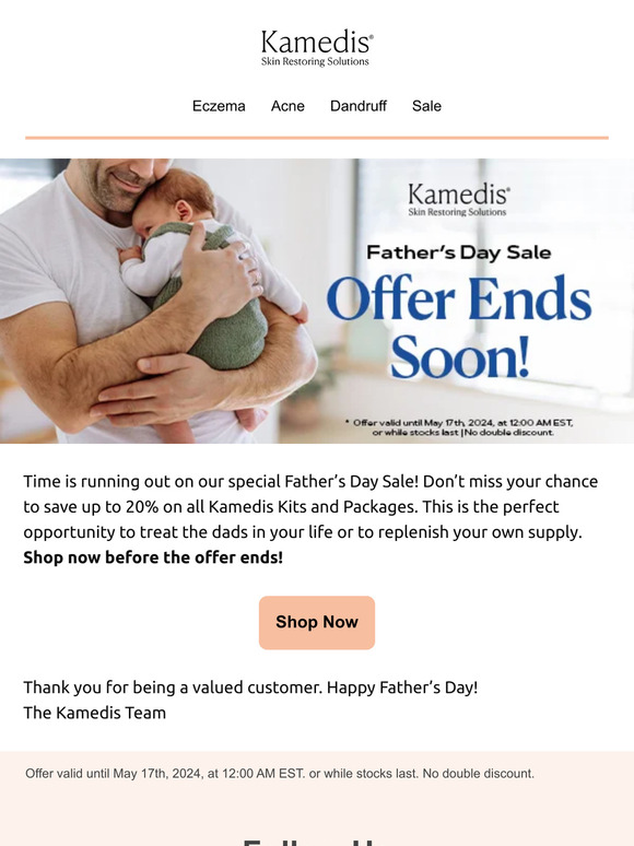 Hurry! Father’s Day Sale 😱