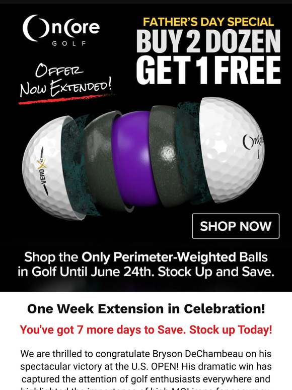 Celebrate DeChambeau's U.S. Open Victory - Special Extension! 🏌️