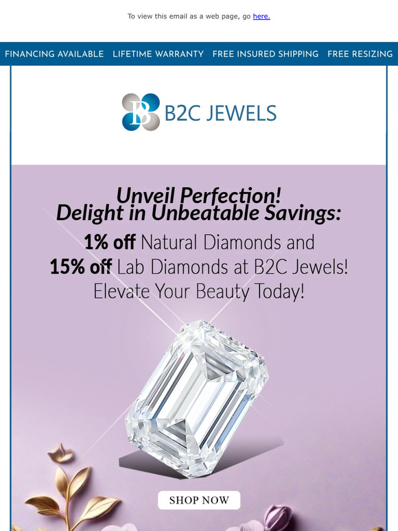 🌸 Blossom in Brilliance - Adorn Yourself with the Finest Diamonds! 💎🌺