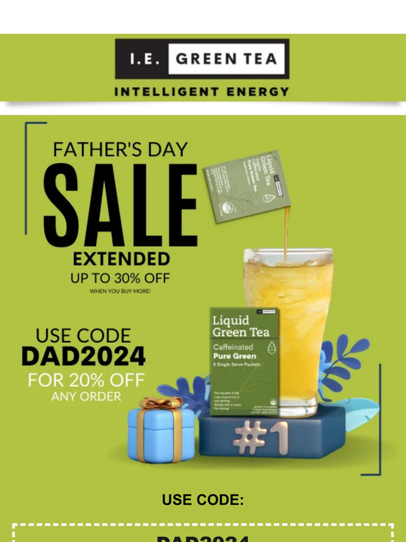 Last Chance! Father's Day Deal Ends Tonight