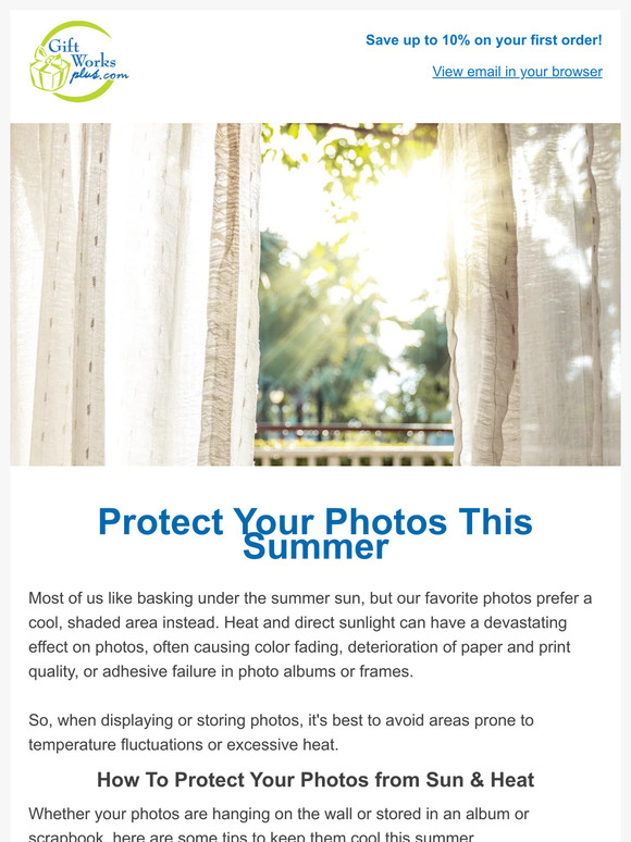 Summer Photo Safety: Protect Your Pictures from the Heat and Sun 😎