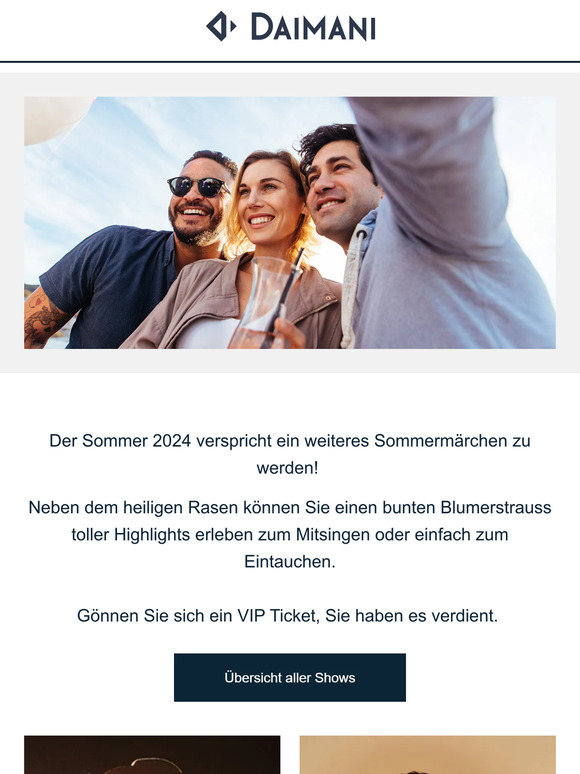 Konzerte und Shows, der Sommer wird heiß 🌶