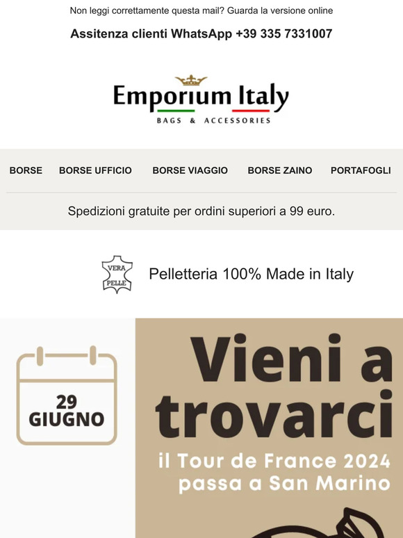 Vieni in negozio durante il Tour de France 2024 🚴🧳