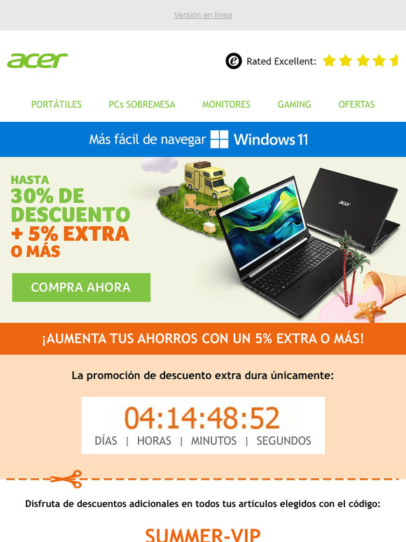 ¡Consigue un ahorro extra en verano! ☀️