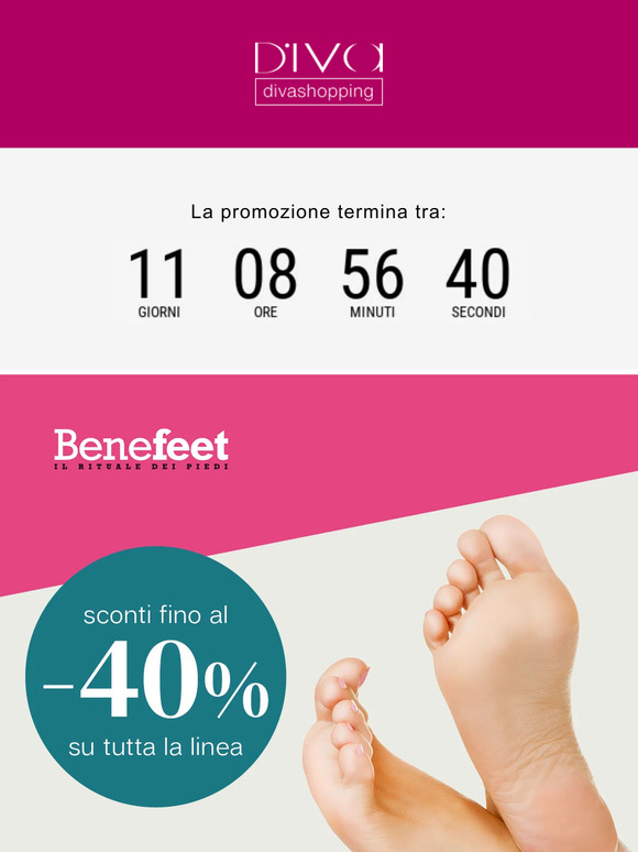 Ultima Chiamata! 👣 Fino al 40% di Sconto sui Prodotti Benefeet