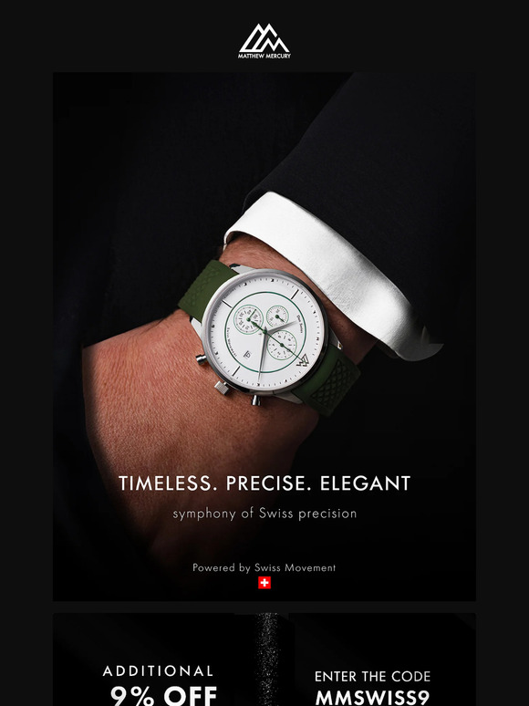 Timeless. Precise. Elegant