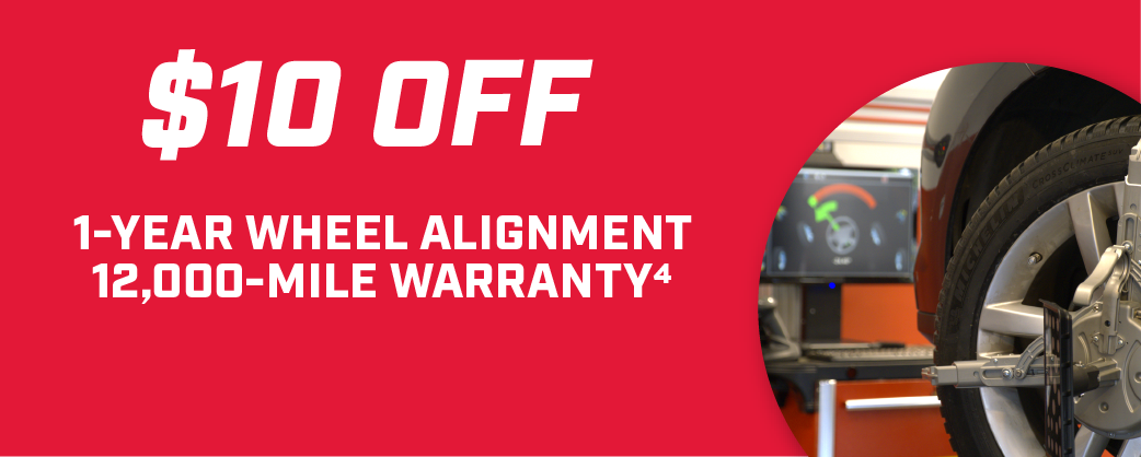 $10 Off Wheel Alignment with coupon4