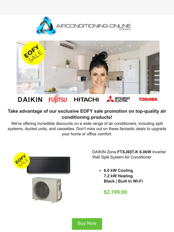EOFY Sale - Huge Discounts on Top Air Conditioning Brands! 🙌