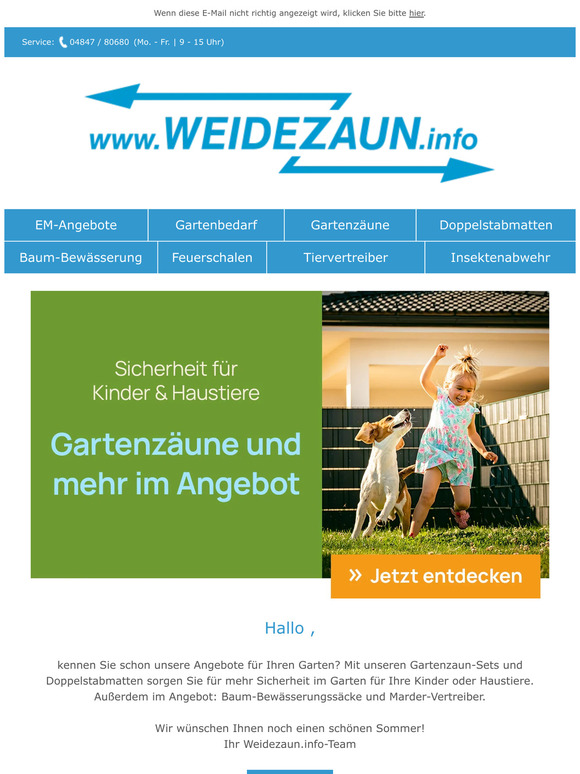Im Garten: Sicherheit für Kinder & Haustiere