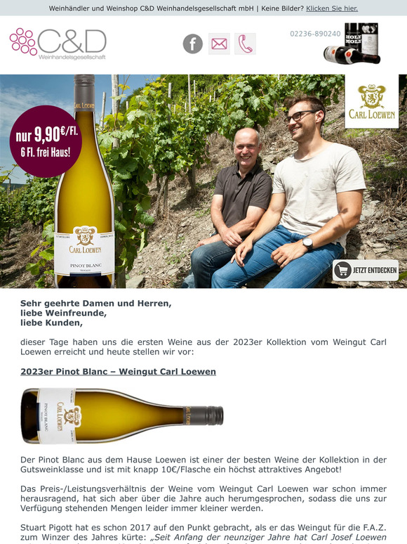 Großartig: 2023er Pinot Blanc – Carl Loewen