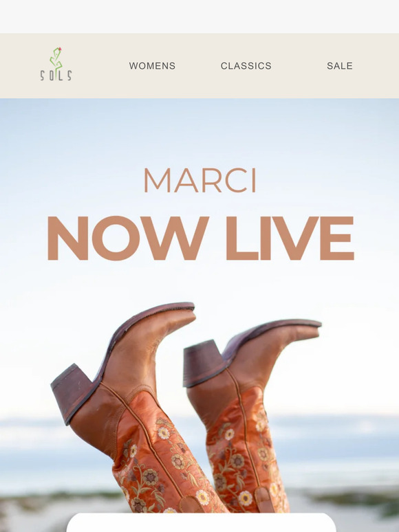 🌵 Marci Cowboy Boot! NOW LIVE 🌵