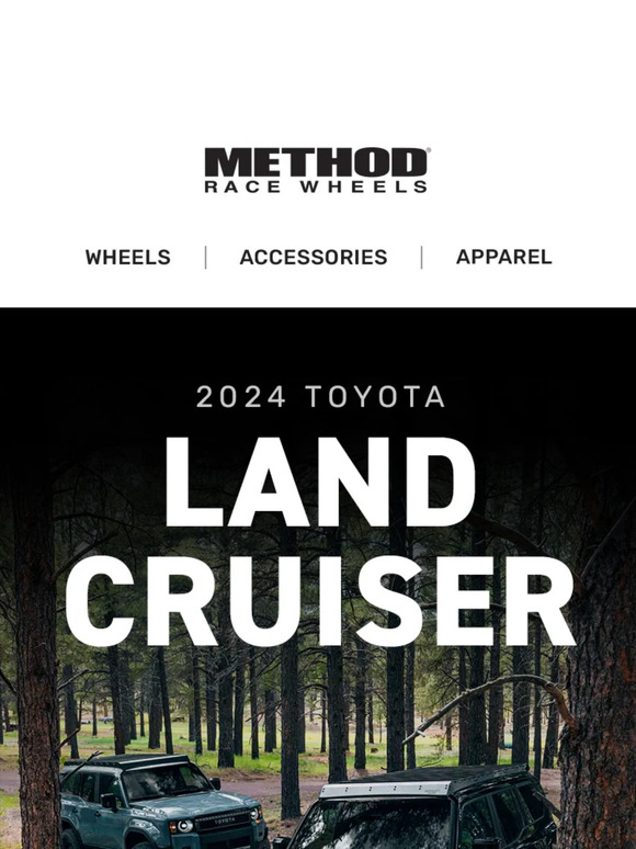 Method Race Wheels: 2024 TOYOTA LAND CRUISERS 👀 | Milled