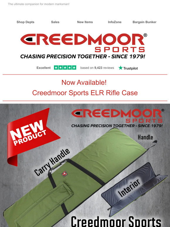 Creedmoor Sports: Introducing The Creedmoor Sports ELR Rifle Case! | Milled