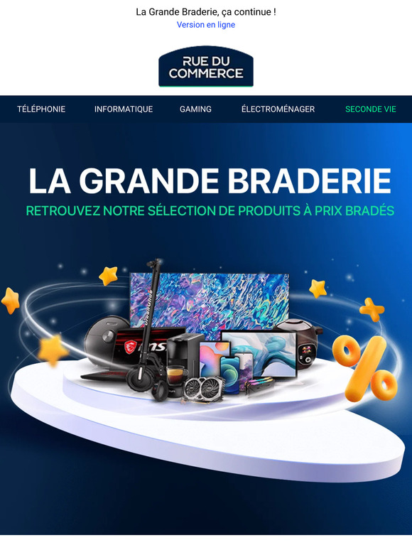 Attention, ça va brader ! 😮