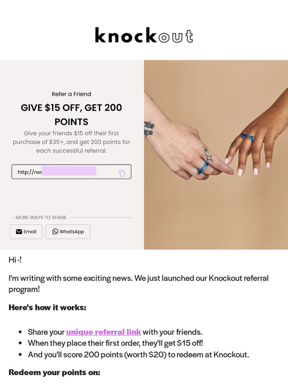 Introducing our new referral program!