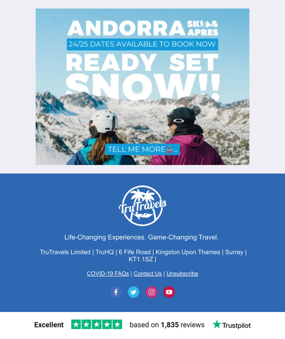 SKI 2024/25 DATES NOW LIVE!!!