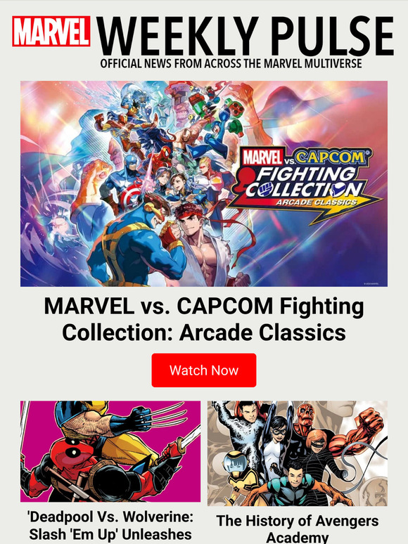 Marvel Store: Marvel’s Weekly Pulse 6/21: MARVEL vs. CAPCOM Fighting ...