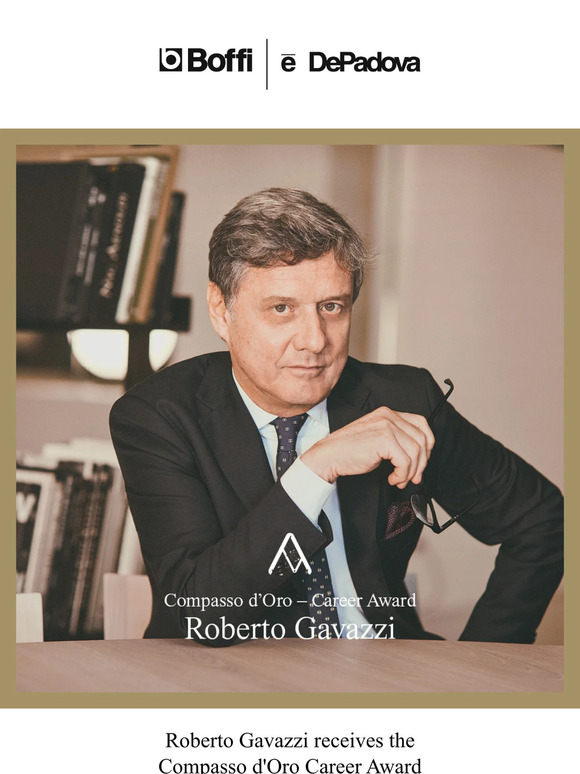 Depadova: Roberto Gavazzi - Compasso d'Oro Career Award 2024 | Milled