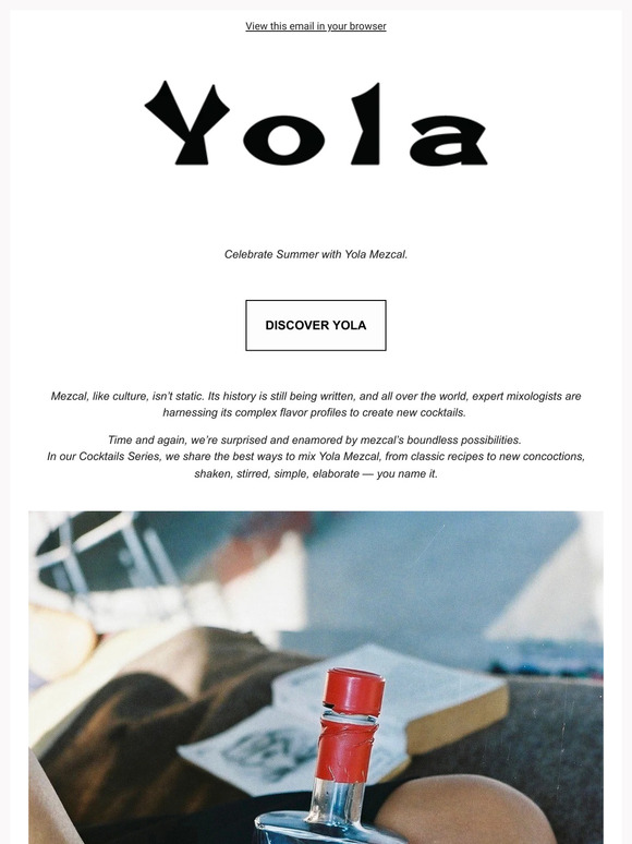 IT'S HOT, DRINK YOLA
