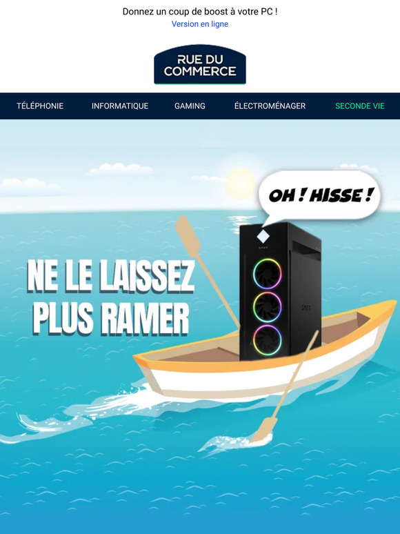 Ne ramez plus ! 🚣‍♂️