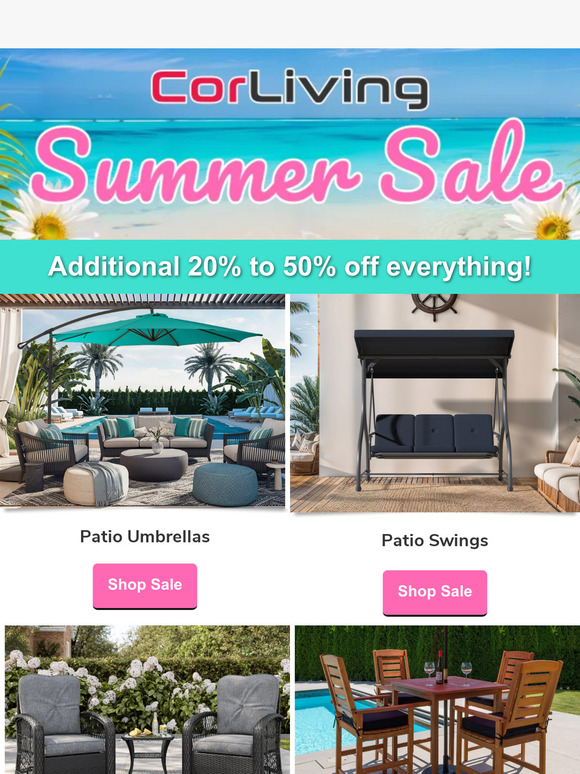 🔥 SUMMER PATIO SALE 🔥