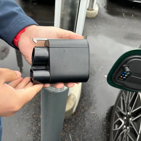Ford is sending adapters for Tesla's DC fast charging network to its EV owners.