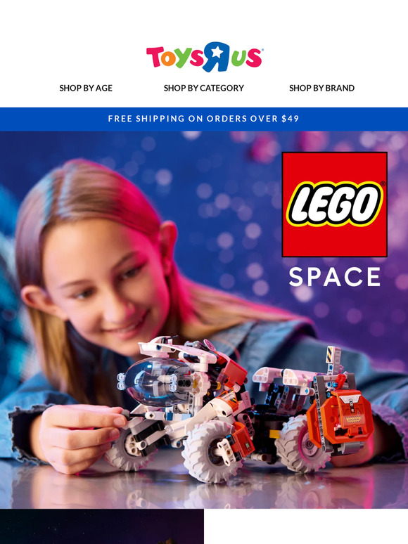 🚀 3...2...1.. BLAST OFF (to play with LEGO® Space)