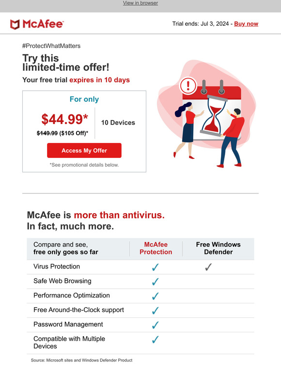 Limited-time offer ⏰