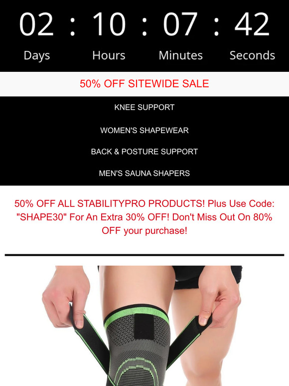 NEW! KNEE COMPRESSION SLEEVE SALE! 💸