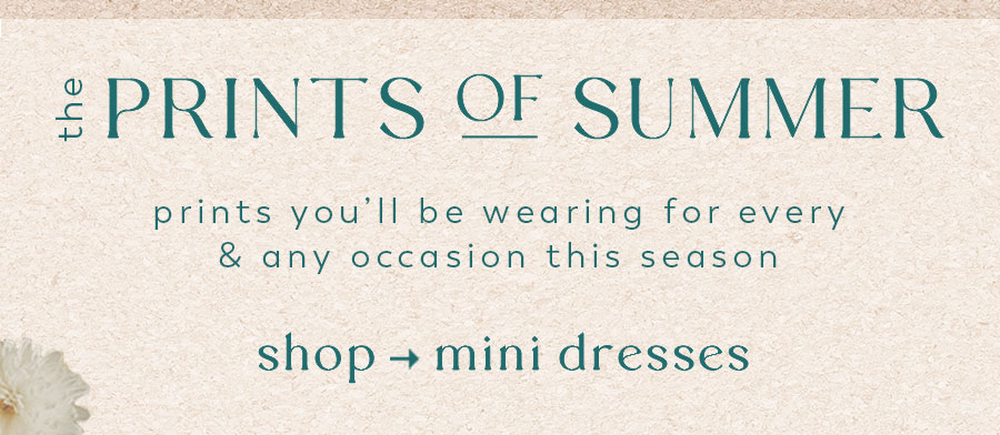 Shop mini dresses