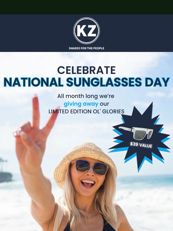 Celebrate National Sunglasses Day 😎