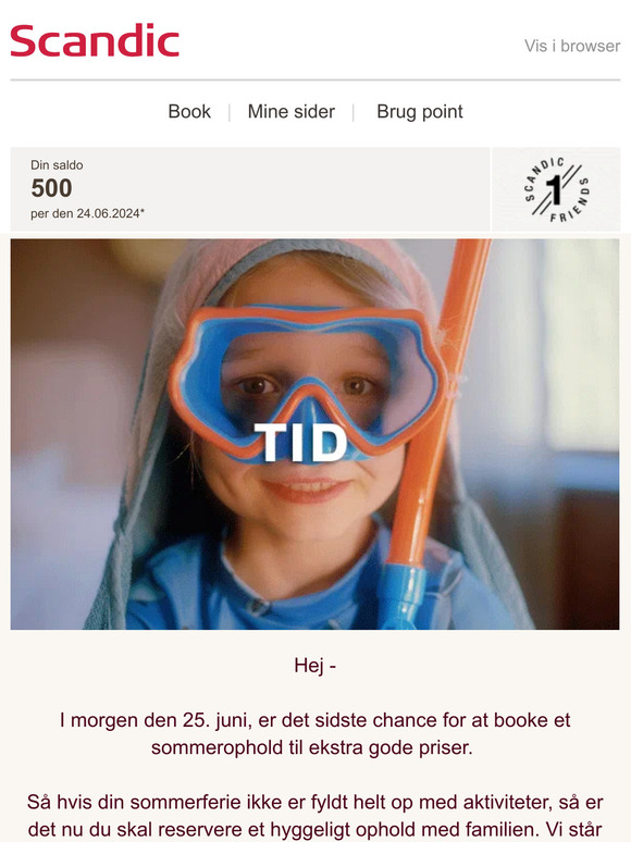 Sidste chance: Ekstra lave priser i sommerferien