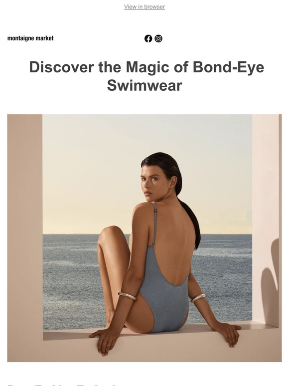 Why We Love Bond-Eye At Montaigne Market