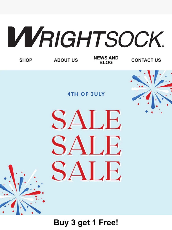 Wrightsock Independence Day Sale is here