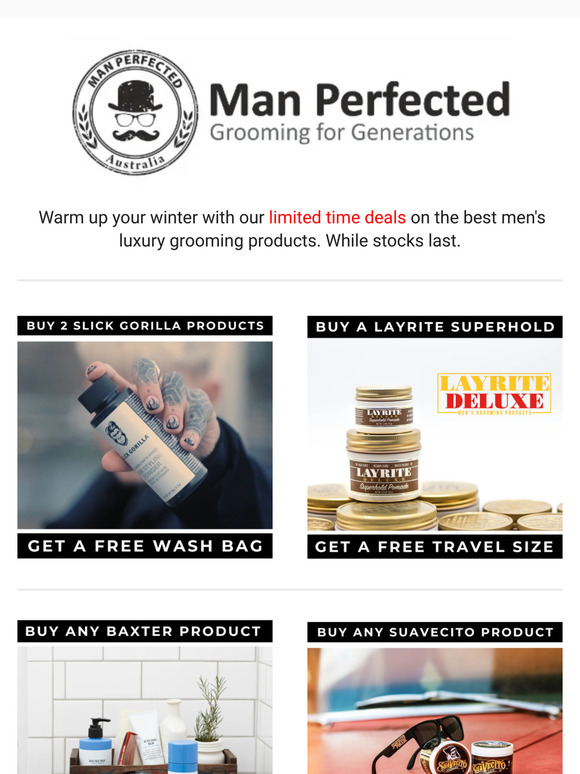 Limited time deals with free gifts