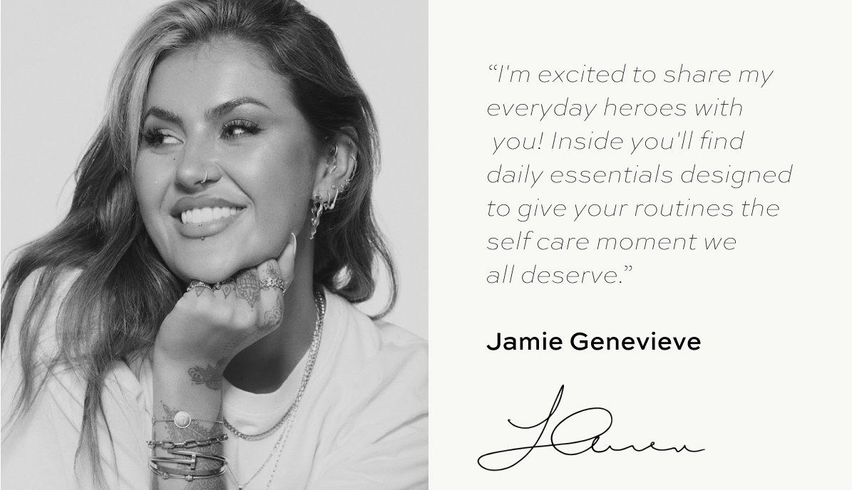 THE CULT BEAUTY X JAMIE GENEVIEVE EDIT