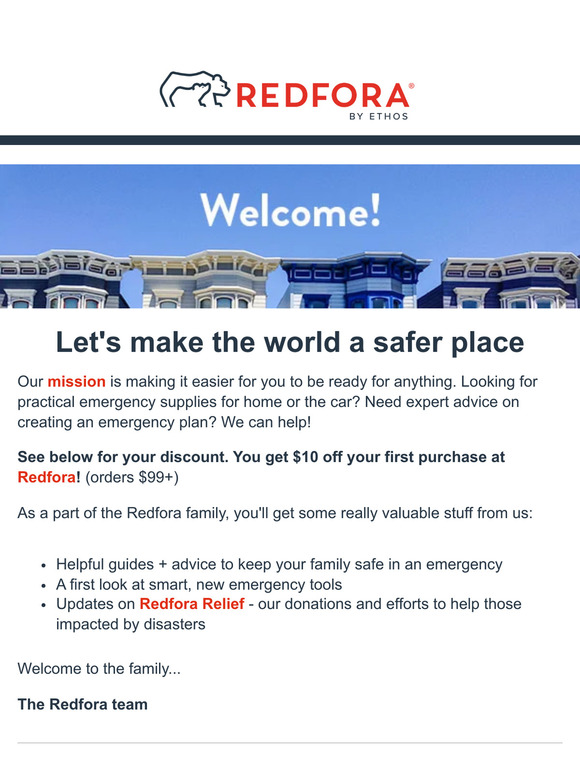 Welcome to Redfora + Discount Code