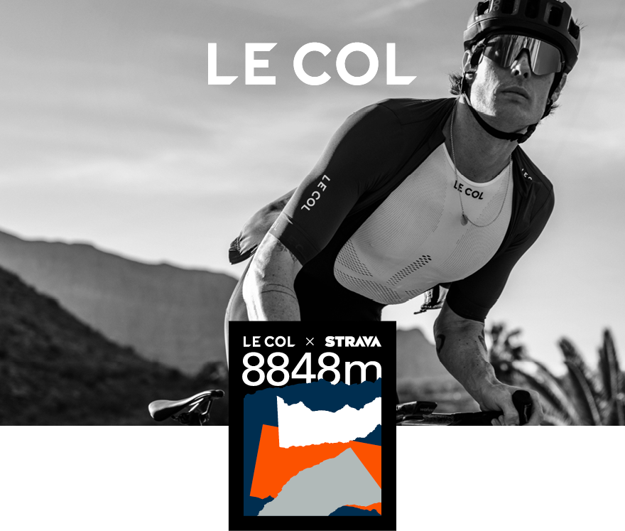Le Col x Strava The 8848 Challenge Jersey 2022 - Men's | eBay