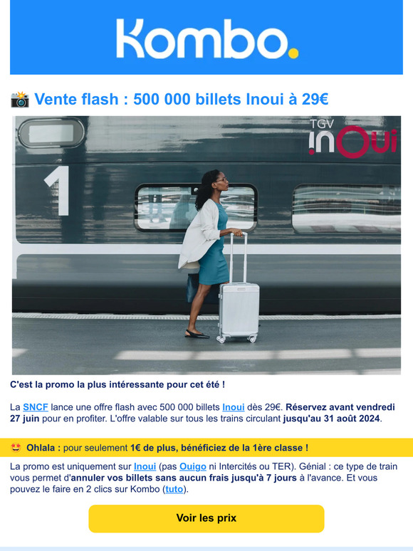 La 1ère classe à 1€