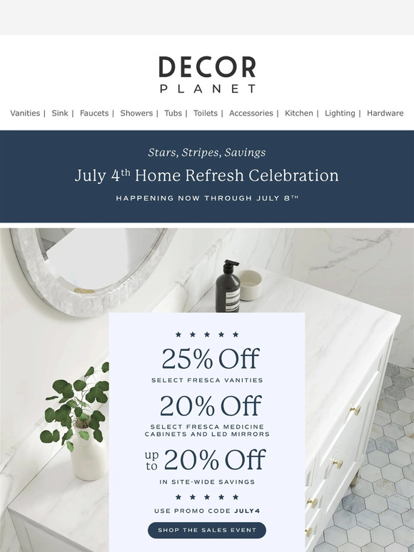 Decor Planet: Renew Your Space: Dive into July 4th Refresh Specials ...