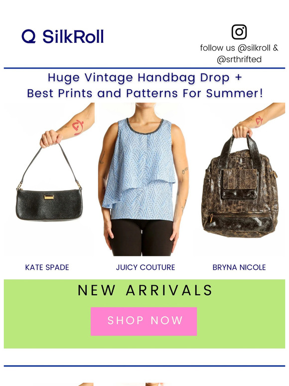 Huge Vintage Handbag Drop + Best Prints and Patterns For Summer!