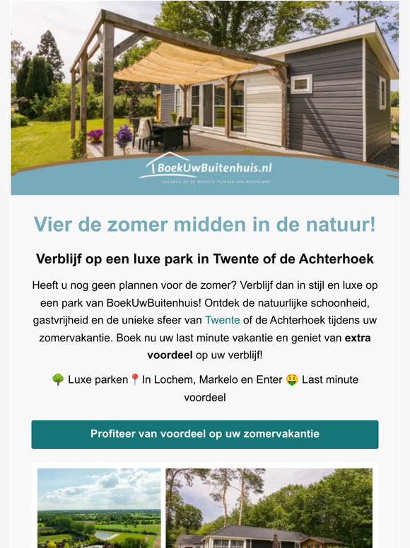 Zomers genieten bij BoekuwBuitenhuis ☀️