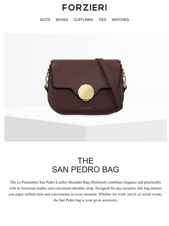 Elegance and Practicality with Le Parmentier San Pedro Bag