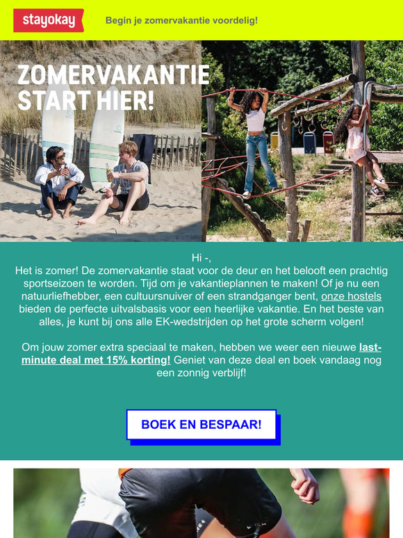 🌞 Begin je zomer met 15% korting!