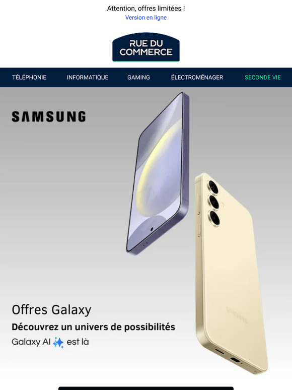 Le Samsung Galaxy de vos rêves à prix cassé ! 🤩