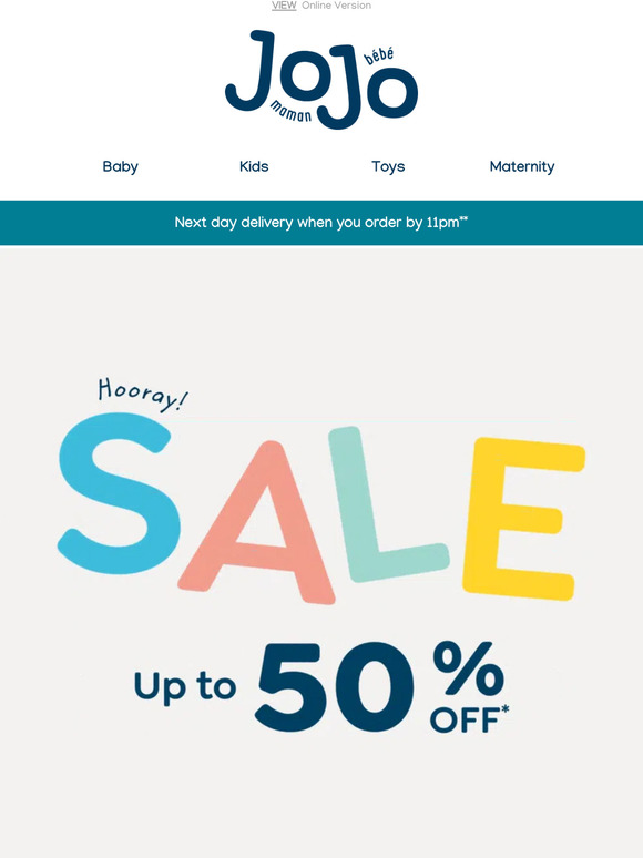 Jojo Maman Bebe Email Newsletters Shop Sales, Discounts, and Coupon Codes