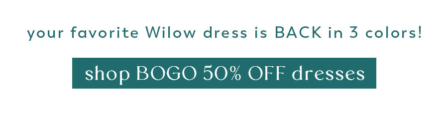 Shop BOGO 50% off Dresses